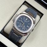 Patek Philippe Nautilus 5980/60G-001 (2025) - 41mm Witgoud (7/10)