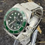 Rolex Submariner Date 116610LV (2016) - Green dial 40 mm Steel case (6/8)