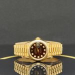 Rolex Lady-Datejust 69178 (1995) - Zwart wijzerplaat 26mm Geelgoud (4/7)
