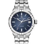 Maurice Lacroix Aikon AI6007-SS00F-430-C (2023) - Blauw wijzerplaat 39mm Staal (1/3)