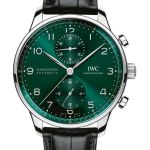 IWC Portuguese Chronograph IW371615 (2026) - Green dial 41 mm Steel case (1/1)