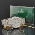 Rolex Oyster Perpetual 36 126000 (2023) - Diamant wijzerplaat 36mm Staal (5/7)