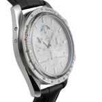 Omega Speedmaster Professional Moonwatch Moonphase 3875.30.31 (Onbekend (willekeurig serienummer)) - Zilver wijzerplaat 39mm Staal (7/8)