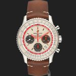 Breitling Navitimer 1 B01 Chronograph AB01219A1G1X2 (2023) - Silver dial 43 mm Steel case (3/8)