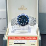 Omega Seamaster Diver 300 M 2561.80.00 (1994) - Blauw wijzerplaat 36mm Staal (3/8)