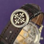 Patek Philippe Annual Calendar Chronograph 5960P-001 (2006) - Grijs wijzerplaat 41mm Platina (4/4)