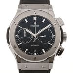 Hublot Classic Fusion Chronograph 521.NX.1171.LR (2024) - Zwart wijzerplaat 45mm Titanium (1/4)