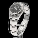 Rolex Oyster Perpetual 26 76094 (2005) - Black dial 26 mm Steel case (4/6)