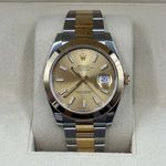 Rolex Datejust 41 126303 (2024) - Champagne dial 41 mm Gold/Steel case (5/8)