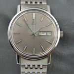 Omega Vintage 1660209 (Onbekend (willekeurig serienummer)) - Grijs wijzerplaat Onbekend Staal (12/16)