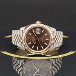 Rolex Datejust 41 126331 (2022) - Bruin wijzerplaat 41mm Goud/Staal (4/7)