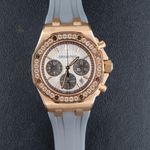 Audemars Piguet Royal Oak Offshore Lady 26231OR.ZZ.D010CA.01 (2022) - Zilver wijzerplaat 37mm Roségoud (1/7)