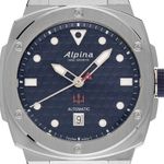 Alpina Seastrong AL-525NARK4AE6B (Unknown (random serial)) - Blue dial Unknown Steel case (1/7)