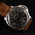 Panerai Luminor Base 8 Days PAM00914 (2021) - Zwart wijzerplaat 44mm Staal (7/8)