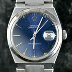 Rolex Datejust Oysterquartz 17000 (1979) - Blue dial 36 mm Steel case (2/8)