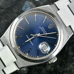 Rolex Datejust Oysterquartz 17000 (1979) - Blue dial 36 mm Steel case (1/8)