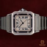 Cartier Santos Galbée 1564 (Unknown (random serial)) - 29 mm Steel case (5/8)
