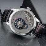 Glashütte Original PanoInverse 1-66-06-04-22-62 (2010) - Grijs wijzerplaat 42mm Staal (2/8)