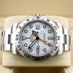 Rolex Explorer II 226570 (2023) - Wit wijzerplaat 42mm Staal (6/7)