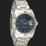 Rolex Datejust Turn-O-Graph 116264 (2009) - Blauw wijzerplaat 36mm Staal (4/8)