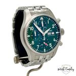 IWC Pilot Chronograph IW388104 (2023) - Blauw wijzerplaat 41mm Staal (3/8)