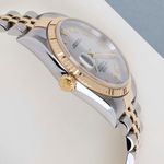 Rolex Datejust 36 16233 (2003) - Pearl dial 36 mm Gold/Steel case (8/8)