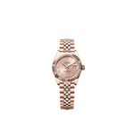 Rolex Lady-Datejust 279175 (2025) - Roze wijzerplaat 28mm Roségoud (1/1)