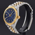Rolex Datejust Turn-O-Graph 16253 (1986) - Blue dial 36 mm Gold/Steel case (4/8)