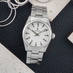 Rolex Oyster Perpetual 6551 (1969) - Wit wijzerplaat 31mm Staal (1/8)