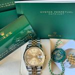 Rolex Datejust 36 126233 (2020) - Champagne wijzerplaat 36mm Staal (7/7)