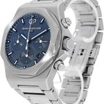 Girard-Perregaux Laureato 81020-11-431-11A (2019) - Blue dial 43 mm Steel case (3/5)