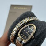 Bulgari Serpenti 102098 (2023) - Black dial 35 mm Rose Gold case (3/8)