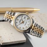 Rolex Datejust 36 16013 (1978) - White dial 36 mm Gold/Steel case (2/8)