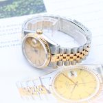 Rolex Datejust 36 16233 (Onbekend (willekeurig serienummer)) - 36mm Goud/Staal (4/8)