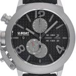 U-Boat Classico 3004 (Unknown (random serial)) - Black dial 45 mm Titanium case (1/7)