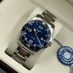 Longines HydroConquest L3.781.4.96.6 (2023) - Blauw wijzerplaat 41mm Staal (7/8)