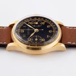 Ulysse Nardin Vintage Unknown (1930) - Black dial 33 mm Yellow Gold case (5/7)