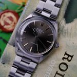 Rolex Air-King 5500 (1977) - Zwart wijzerplaat 34mm Staal (4/4)