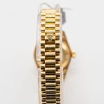 Rolex Lady-Datejust 69258 (1990) - Champagne wijzerplaat 26mm Geelgoud (4/4)