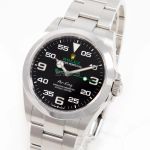 Rolex Air-King 126900 (2022) - Black dial 40 mm Steel case (1/8)