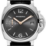 Panerai Luminor Due PAM01552 (2026) - Grey dial 38 mm Steel case (1/1)