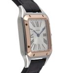 Cartier Santos Dumont W2SA0012 (Unknown (random serial)) - Silver dial 28 mm Steel case (7/8)