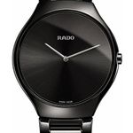 Rado True Thinline R27741182 (2024) - Zwart wijzerplaat 39mm Keramiek (1/3)