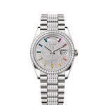 Rolex Day-Date 36 128349RBR (2025) - Diamant wijzerplaat 36mm Witgoud (1/1)