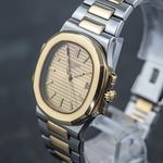 Patek Philippe Nautilus 3800/1JA (1991) - Champagne dial 37 mm Gold/Steel case (8/8)