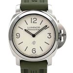 Panerai Luminor Base Logo PAM01087 (2025) - White dial 44 mm Steel case (1/8)