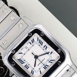 Cartier Santos Galbée 1564 (1999) - 29mm Staal (4/8)