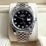Rolex Datejust 41 126334 (2024) - Zwart wijzerplaat 41mm Staal (1/6)