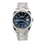 Rolex Datejust 36 126234 (2023) - Blauw wijzerplaat 36mm Staal (2/8)