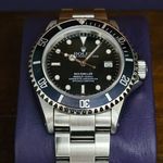 Rolex Sea-Dweller 16660 (1985) - Zwart wijzerplaat 40mm Staal (1/4)